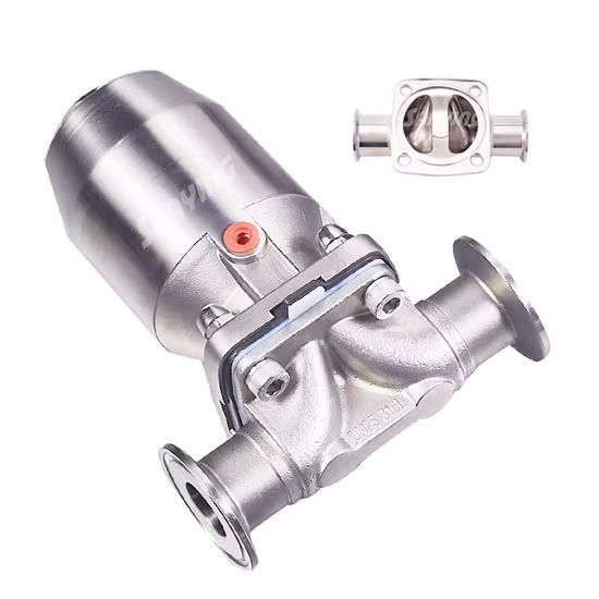 Sanitary Clamped Pneumatic Diaphragm Valves