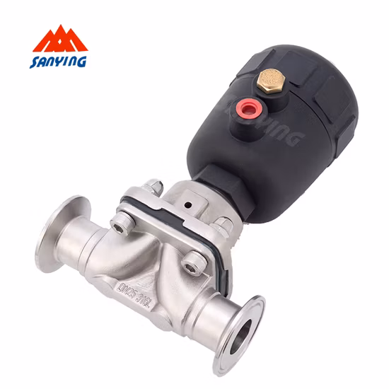 Sanitary Clamped Pneumatic Diaphragm Valves