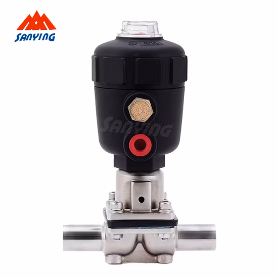 Valvole a membrana sanitarie e pneumatiche